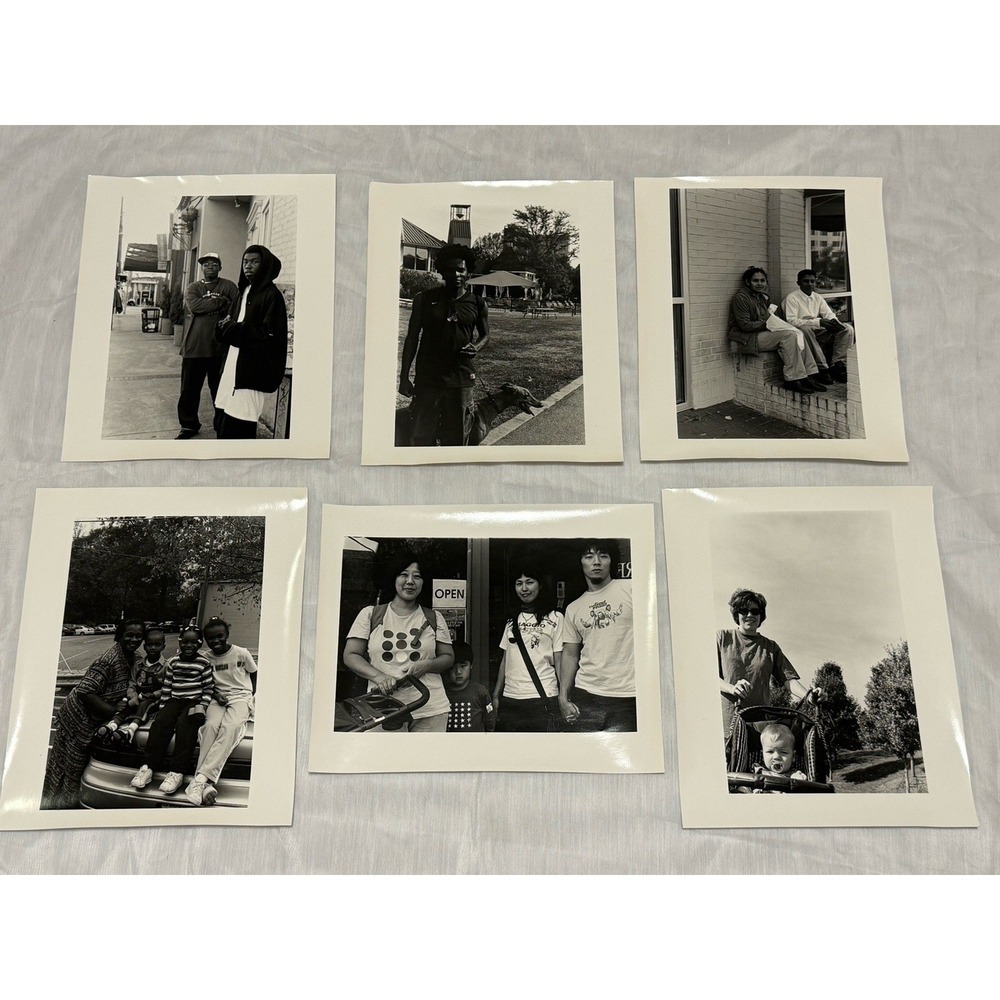 Atlanta‎ People - 6 Vintage 2000s Original 8x10 Hand Printed Photo Lot History